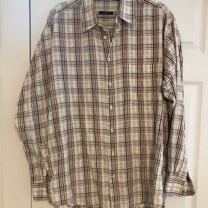 Burberry-men’s dress shirt-Large